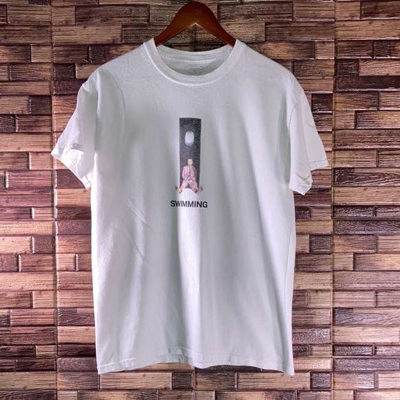 Mac Miller Tops - 2018 Mac Miller Swimming T-Shirt White Medium